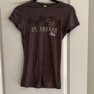 Next Level Apparel St. Thomas Tee - Dark Brown
